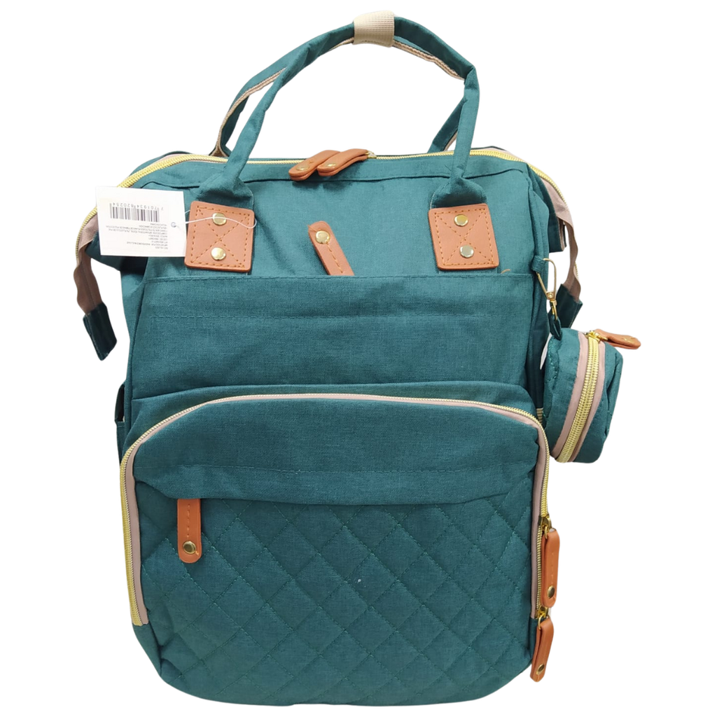 ACC Pañalera con puerto USB y monedero HS2025 VERDE