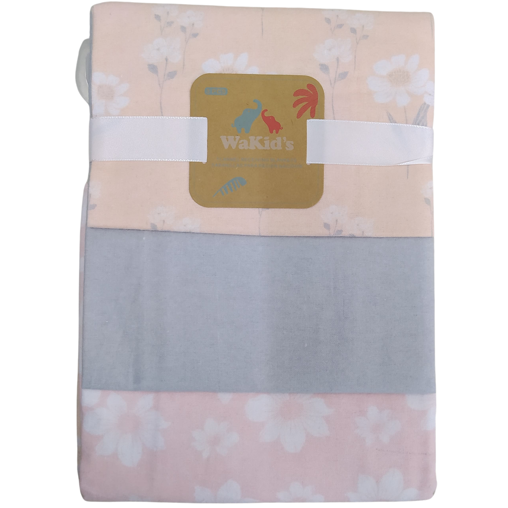 ACC Manta x3 unidades 77590 Flores Salmon 76x74cm