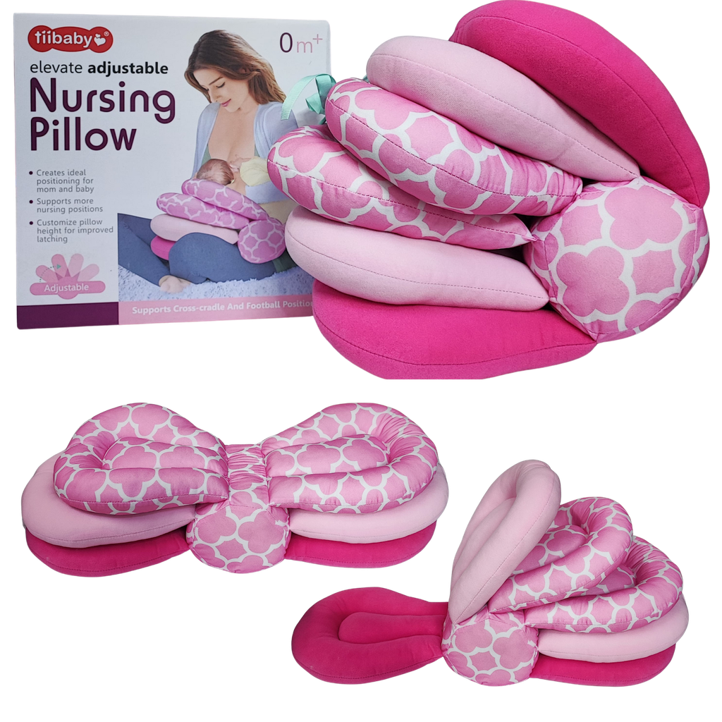 ACC Cojin de Lactancia Ajustable Rosa-Fucsia 66525