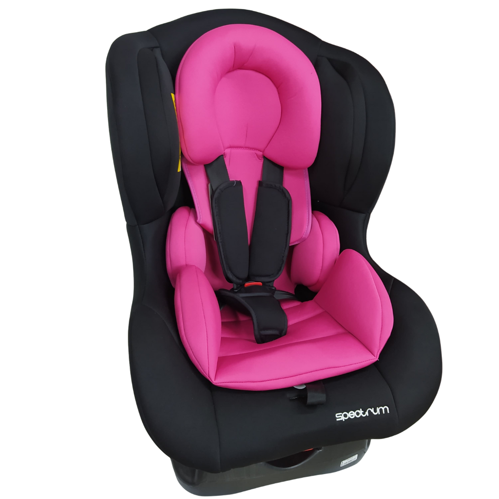 ACC Silla para carro SPC51 Negro-Fucsia