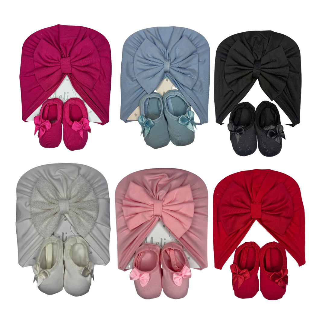 [3340] R317 Turbante + Baleta Colores Surtidos