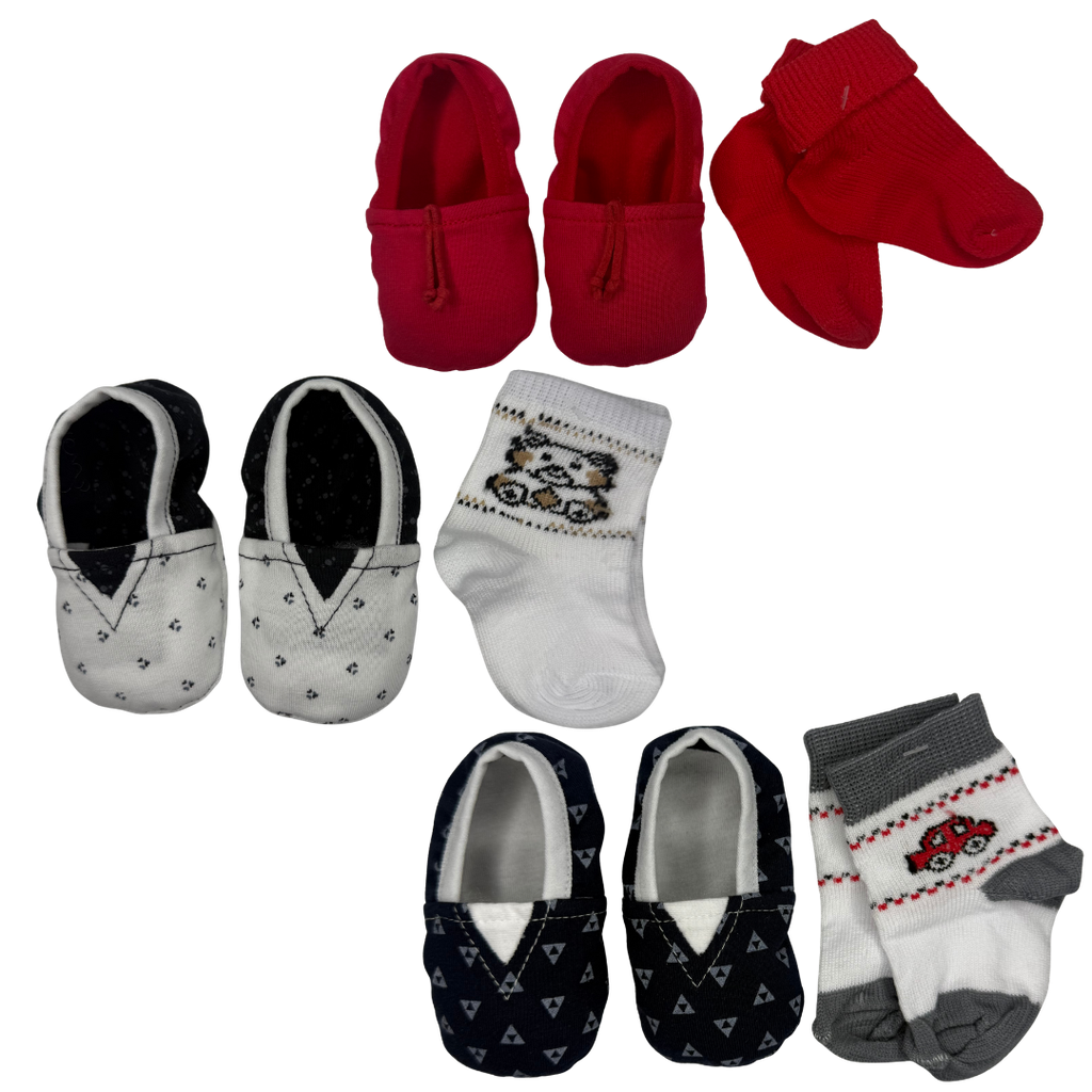 [3342] R316 Zapato + Media Niño Colores Surtidos