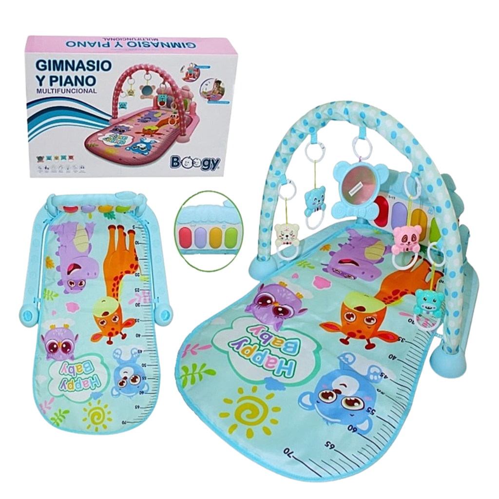 ACC Gimnasio Piano 59B1921 Animales Happy Baby Azul