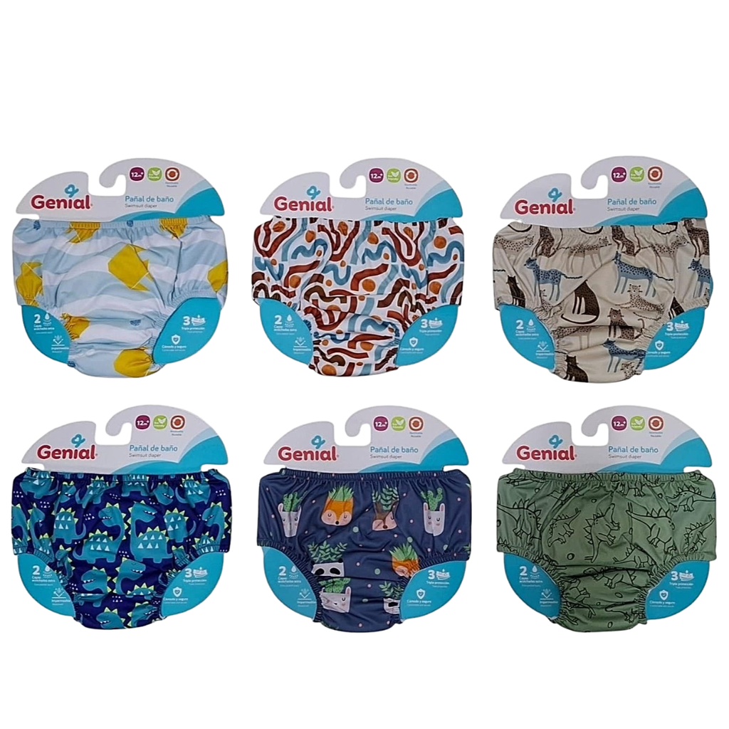 ACC Pañal para piscina reutilizable  GNPJ10 +12 meses Niño