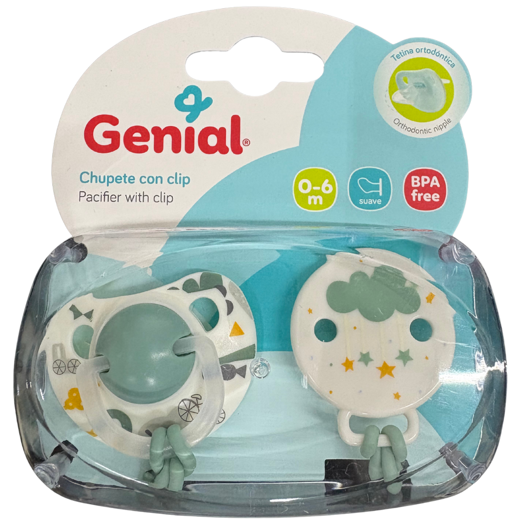 ACC Mamila GNGF3S + Cuerda Verde-Blanco 0-6m