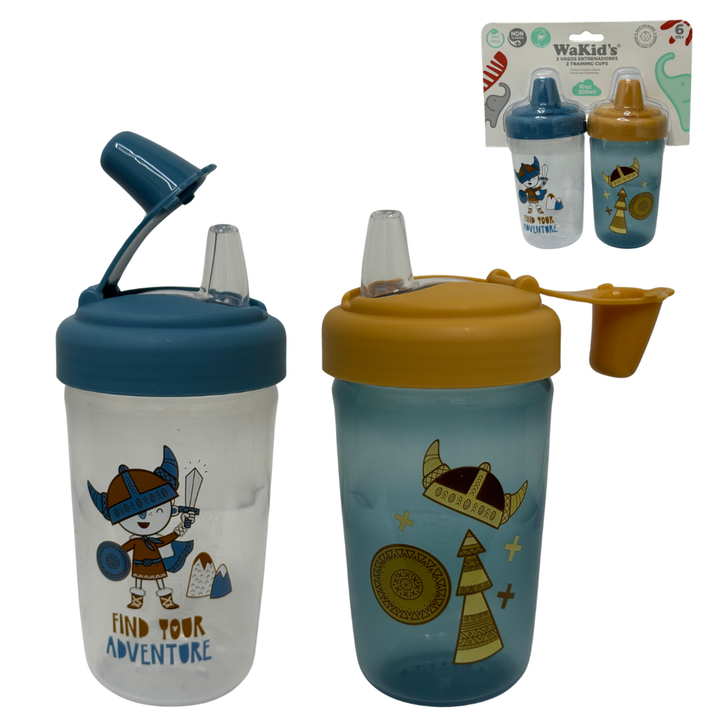 ACC Vaso Antiderrame 77552 10onz Azul x2 Unid