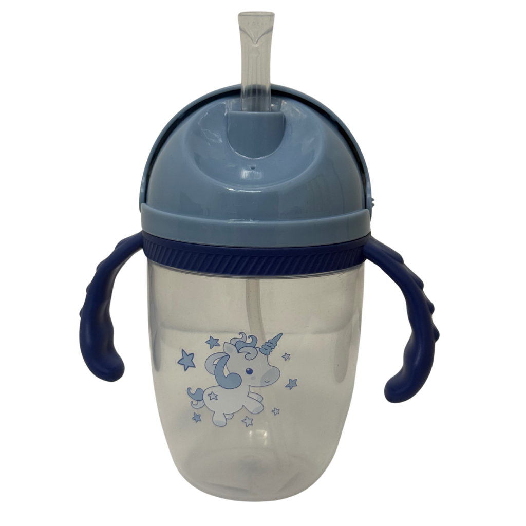 ACC Vaso Pitillo 11181 Unicornio Azul