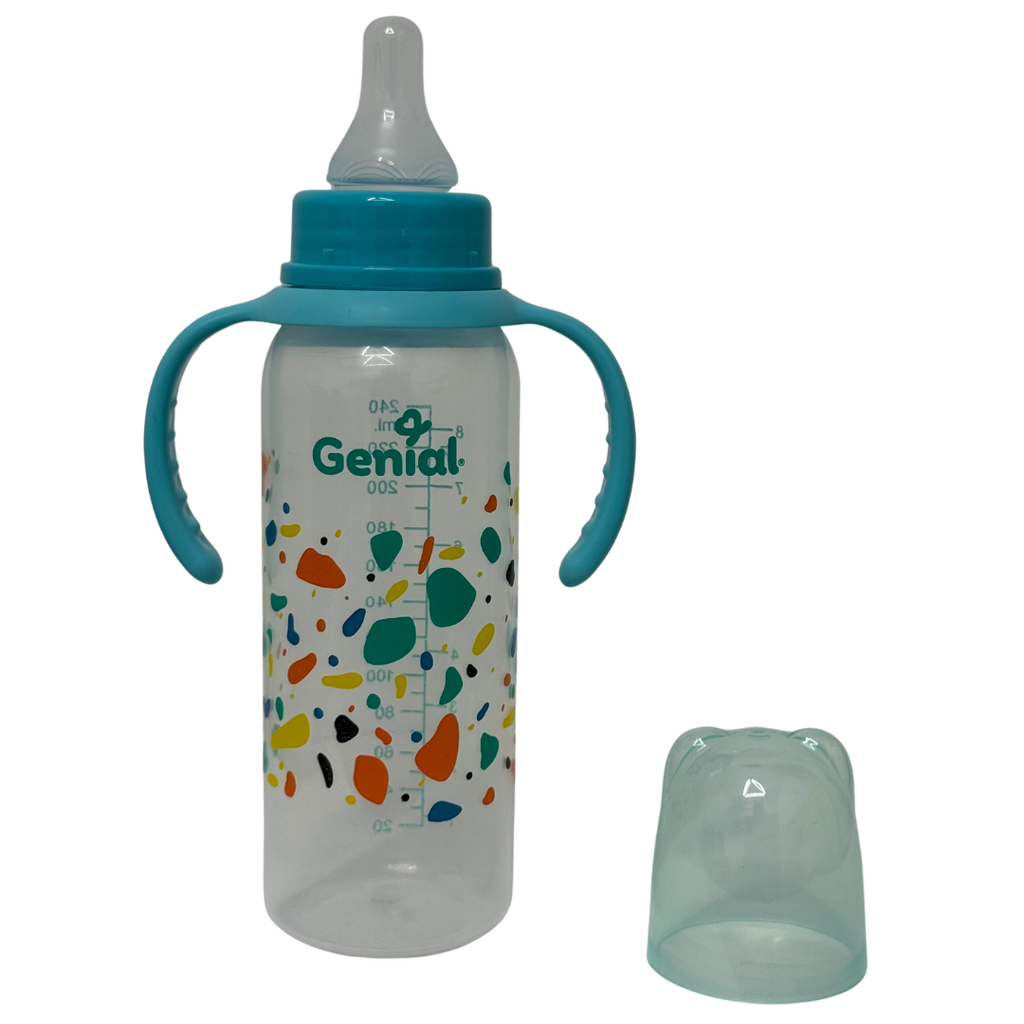 ACC Tetero GNGB201 8onz Azul Puntos