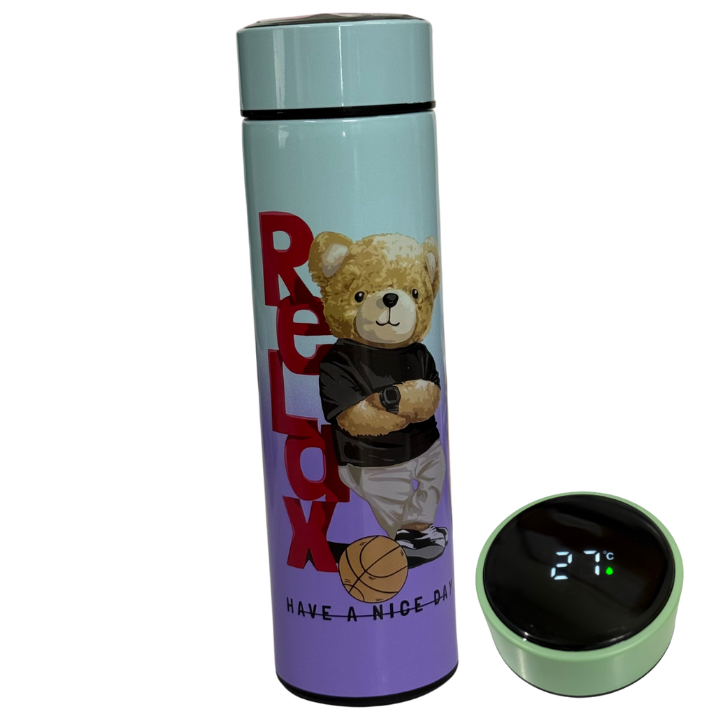 ACC Termo Botella Isotermica 9909 500ml Aguamarina Oso