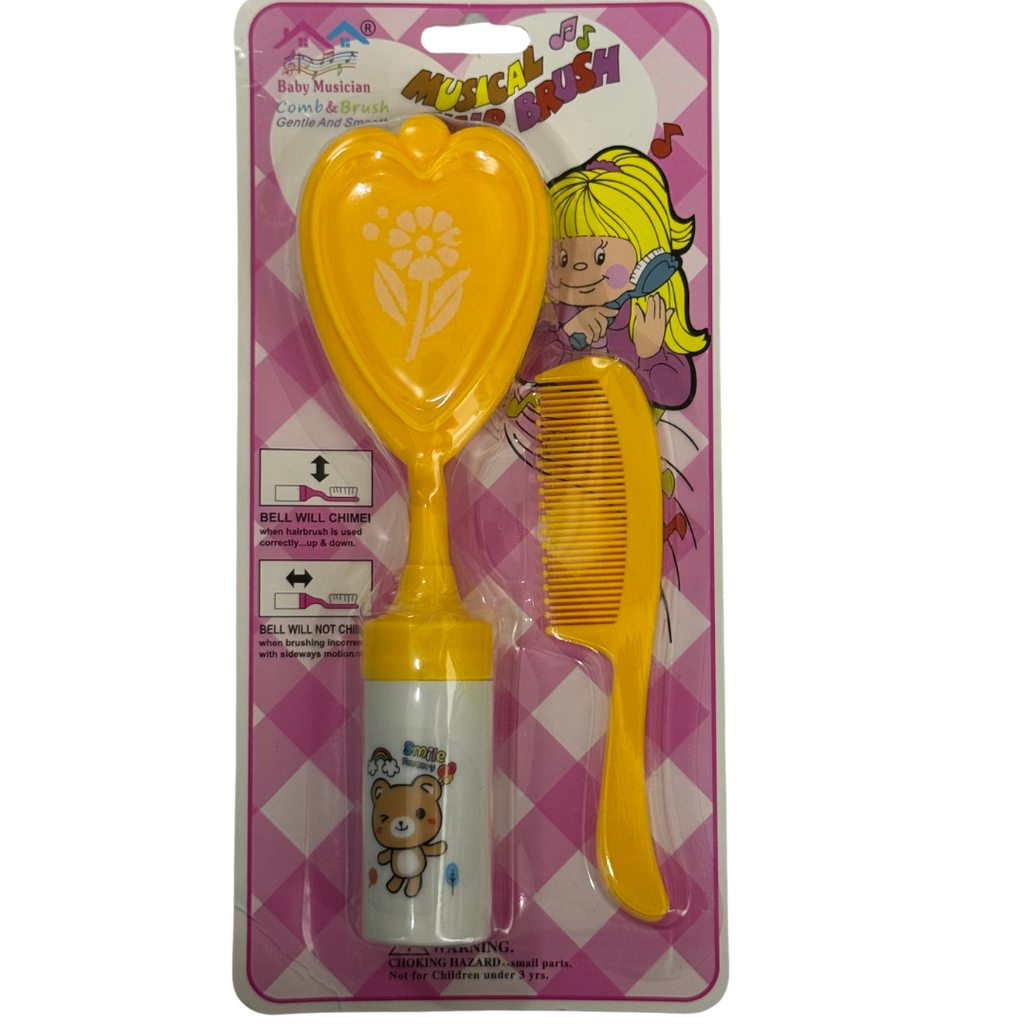ACC Cepillo Peine 330C Amarillo Oso-Arcoiris