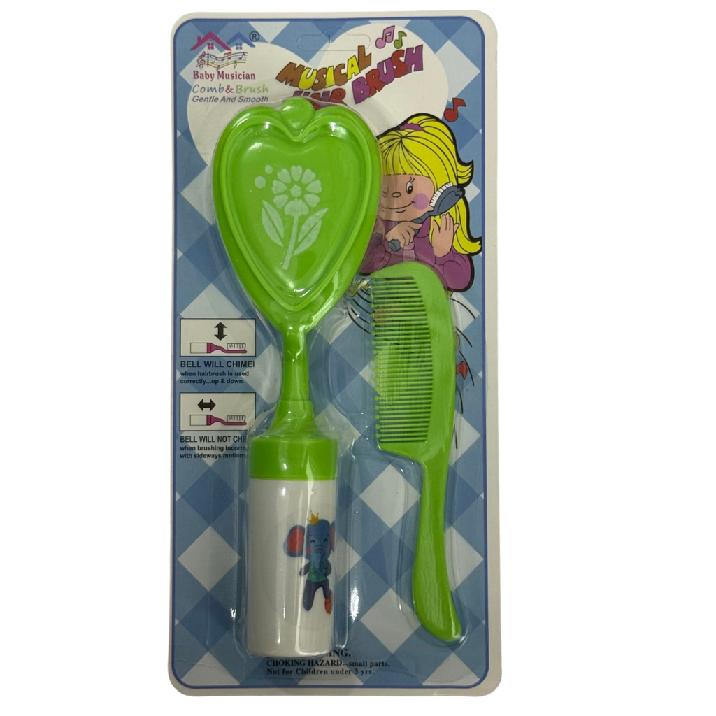 ACC Cepillo Peine 330C Verde Elefante-Balon