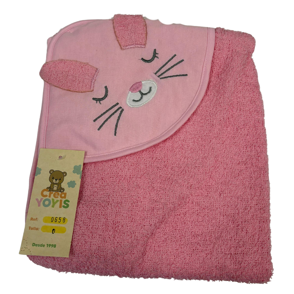 R0658 Toalla x1 Pieza Rosado