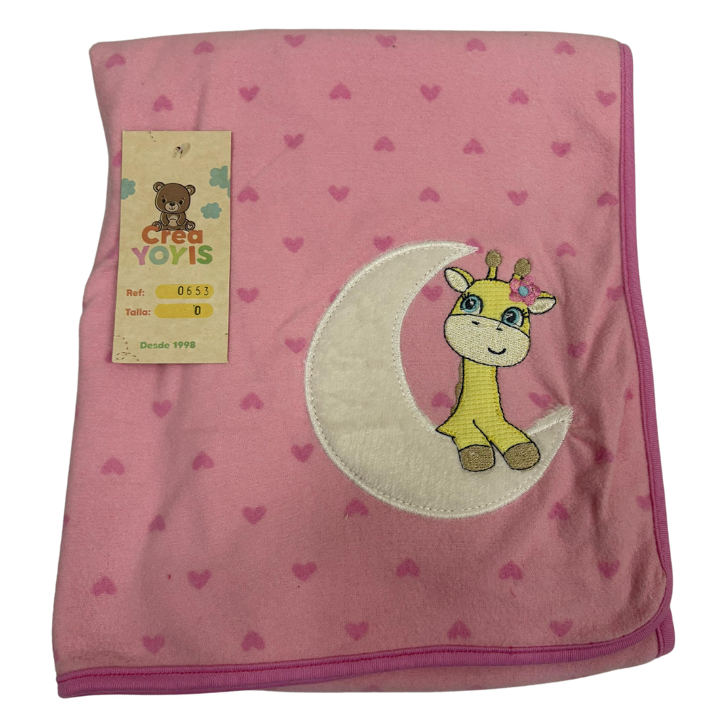 R0653 Cobija Rosado 90x70cm
