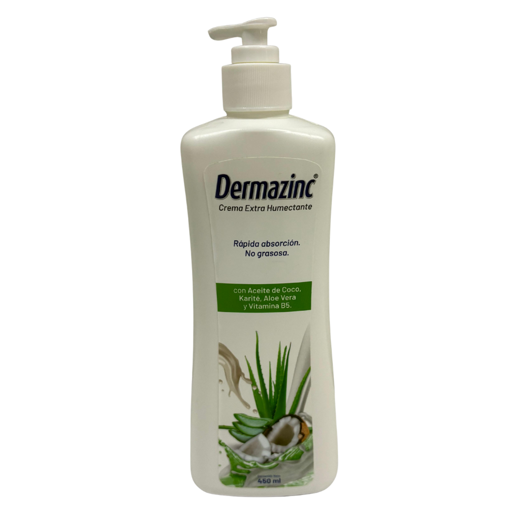 Crema Corporal Extra Humectante Dermazinc x 450g