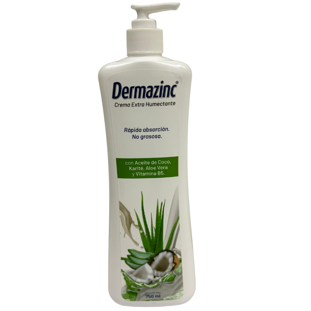 Crema Corporal Extra Humectante Dermazinc x 750g