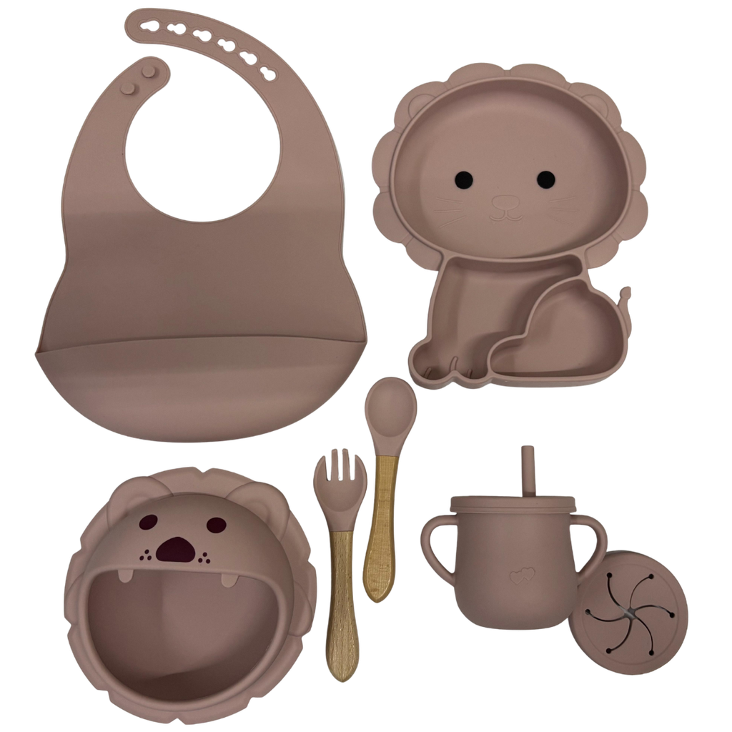 ACC Kit Vajilla de Silicona YST311 León Palo de Rosa