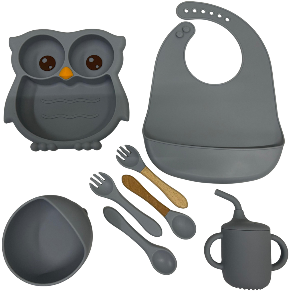 ACC Kit Vajilla de Silicona YST280 Buho Gris