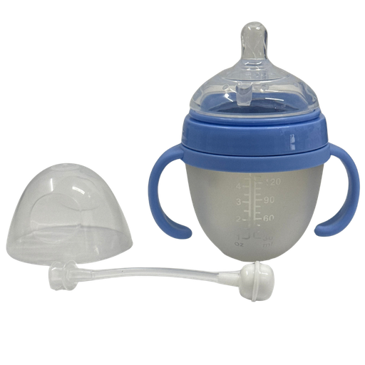 [3830] ACC Tetero de Silicona Valvula Antireflujo 2373 5onz Azul