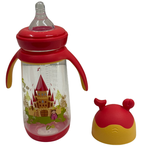 [3841] ACC Tetero 14onz Con Asas 2484 0m+ Castillo Naranja