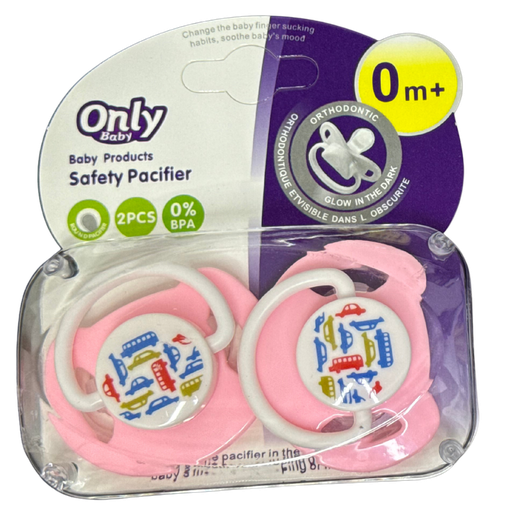 [3850] ACC Mamila 0m+ x2 Unidades FZ300 Rosado