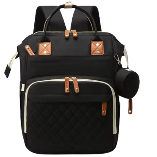 [3861] ACC Pañalera con monedero 9010 Negro