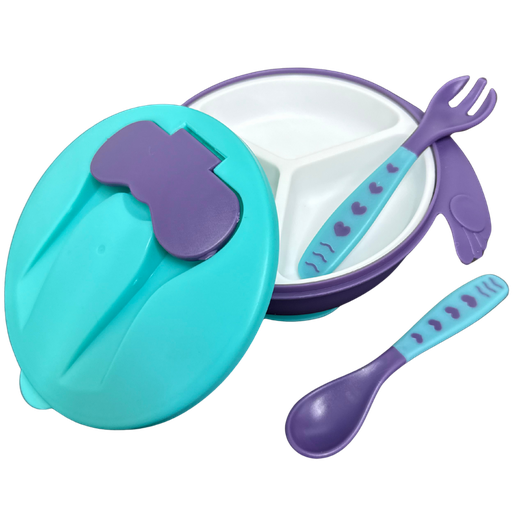 [3888] ACC Plato Antideslizante 6033 Morado-Verde