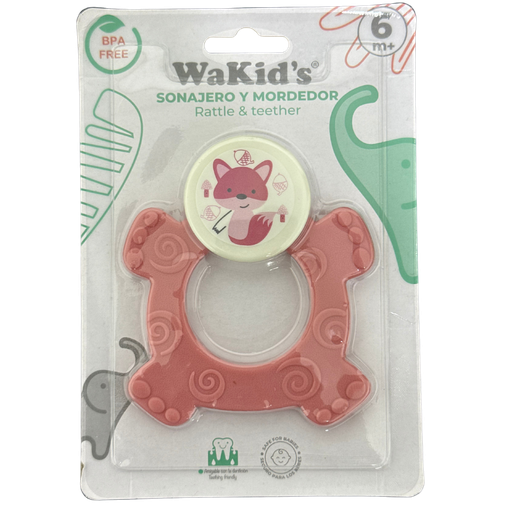 [3905] ACC Sonajero con Mordedor 6m+ A77766 Zorro Palo de Rosa