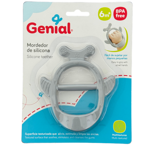 [3909] ACC Mordedor de Silicona 6m+ GNST298B Gris