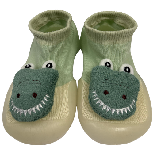 [4080] ACC Media Zapato GOH155 14cm Cocodrilo Verde