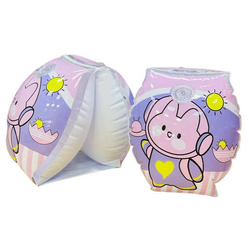 [4132] ACC Anillo Flotador de Brazo GOH173 Conejo Rosado 22cm