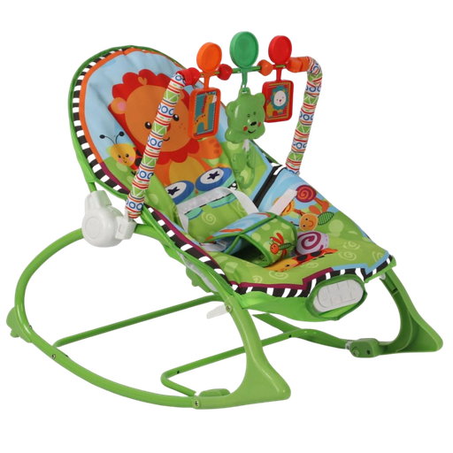 [4217] ACC Silla Mecedora Vibradora Musical NG413 Verde