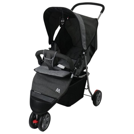 [4213] ACC Coche Paseador 3 Llantas LIFE3 Gris