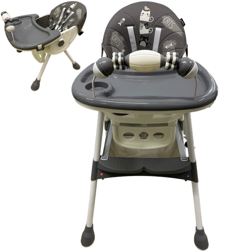 [4375] ACC Silla Comedor SCM770 Gatos/Gris