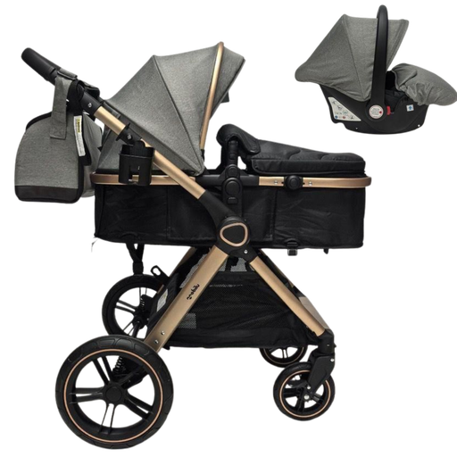 [4381] ACC Coche Fox Moises / Silla Carro Mobilu Gris