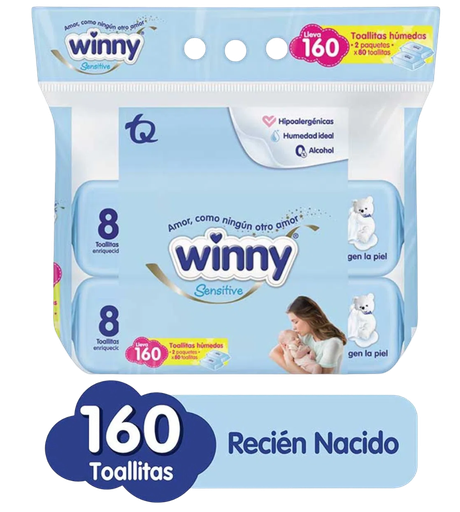 [48] Humedos Winny Sensitive Recien Nacido *160 (80+80)