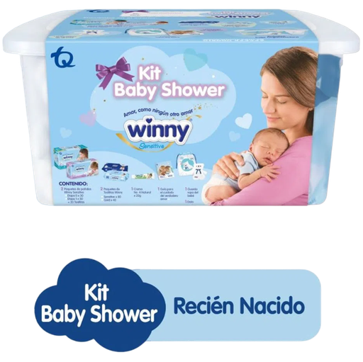[50] Kit Bienvenida Winny Baby Shower Caja