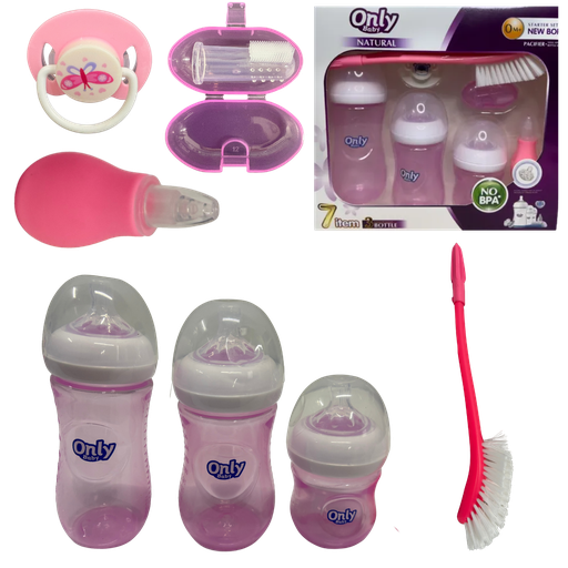 [4400] ACC Set Teteros Only x7 Piezas A10 Rosado