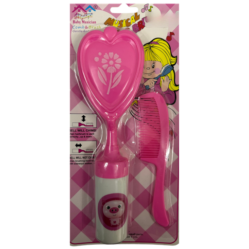 [4402] ACC Cepillo Peine 330C Rosado Cerdita