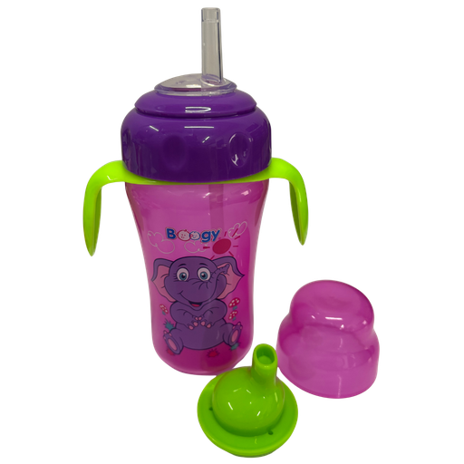 [4438] ACC Vaso Pitillo 21409 11onz Elefante Morado