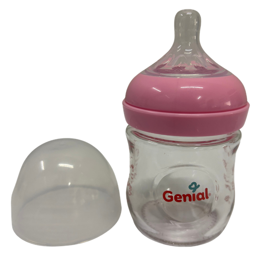 [4526] ACC Tetero de Vidrio GNFBG120 4onz 3+ Rosado