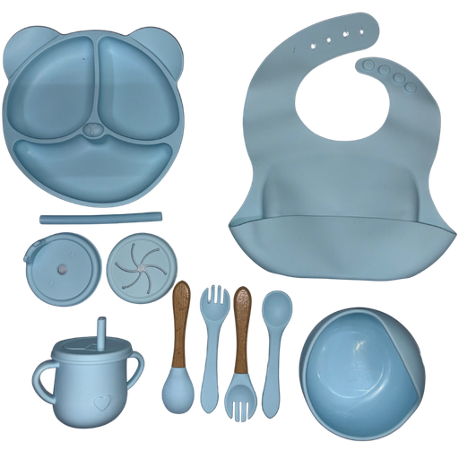 [4529] ACC Vajilla de Silicona Only GJTZ12 Oso Azul