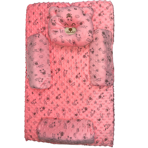[4567] ACC Colchoneta Antirreflujo MC Extra Suave Rosado Sandia 75x50cm