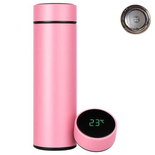 [4551] ACC Termo Botella Isotermica 9907 500ml Rosado