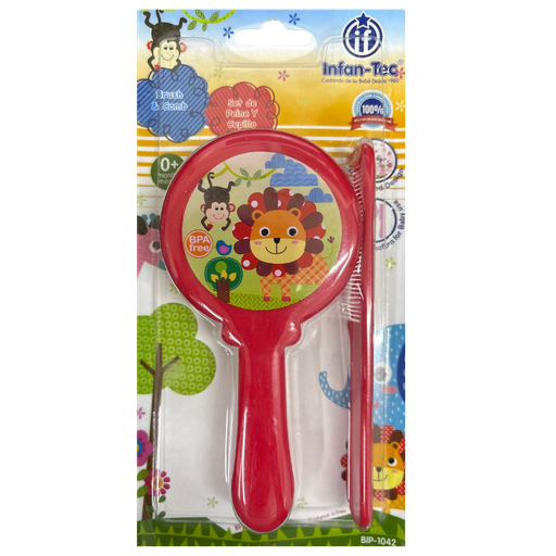 [4612] ACC Cepillo Peine BIP1042 Rojo