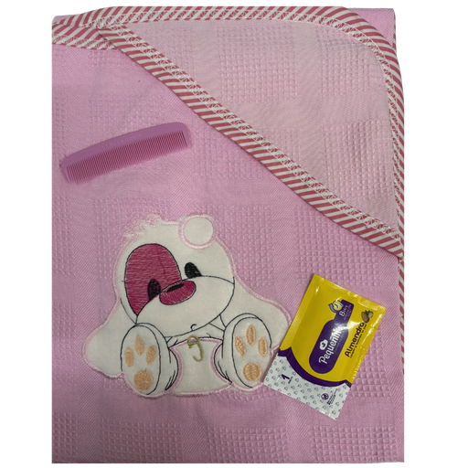 [4665] R-ecu Cobija Tela Galleta Diseños Surtidos 100*75cm Niña