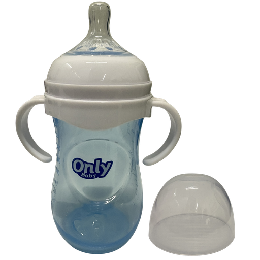 [4693] ACC Tetero ONLY 9onz A2 Con Asas Azul