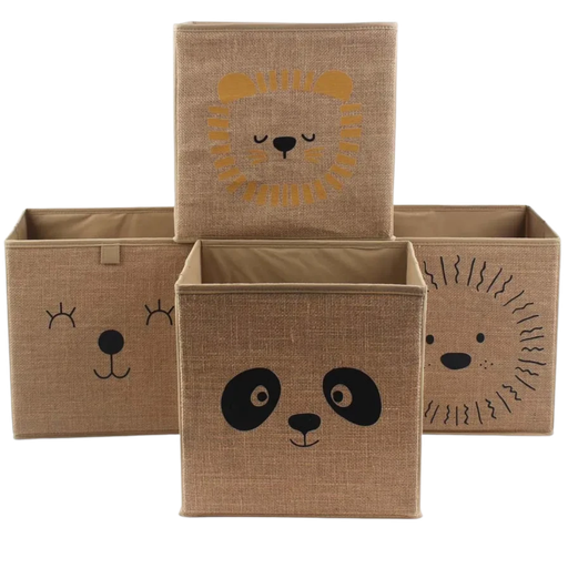 [4725] ACC Caja de Almacenamiento Plegable GN2212 30x30cm Panda