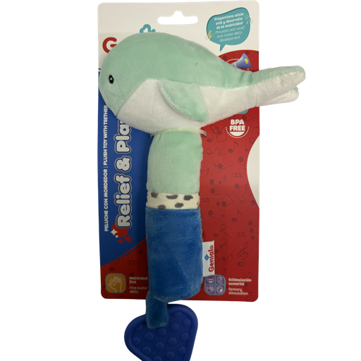 [4741] ACC Sonajero Peluche Mordedor GNYT19514B 0+ Ballena