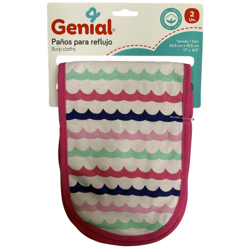 [4763] ACC Pañuelo para Reflujo Babitas GNBC5022 43x16cm Rosado