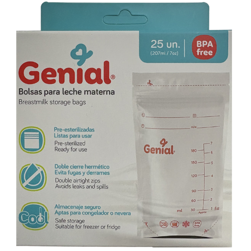 [4765] ACC Bolsa Almacenar Leche GNSB4580025 x25 Unidades